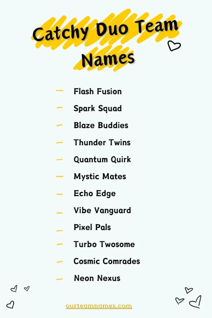 305+ Best Funny Duo Names For Team, Friends, and Gamers