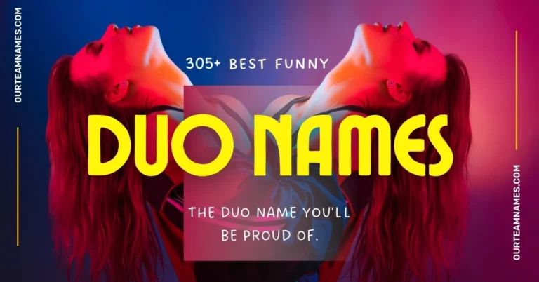 305+ Best Funny Duo Names For Team, Friends, and Gamers