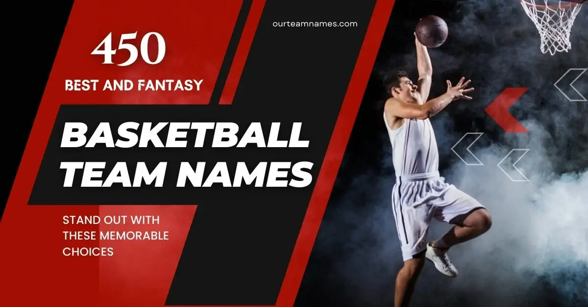 450 Best and Fantasy Basketball Team Names: Unique, Cool, and Funny Picks for Unforgettable Team Identity - Ideal for Sharing and Making Memories at ourteamnames.com