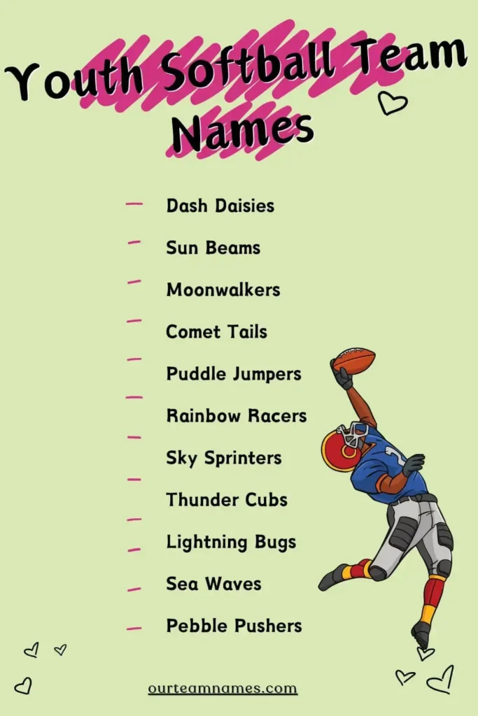 Dive into ourteamnames.com for 405+ Top Softball Team Names, offering unique, best, and funny selections for youth and fantasy squads. A fresh take on naming your team. #TopSoftballTeamNames #UniqueSoftball #BestTeamNames #FunnySoftballNames #YouthSoftballIdeas