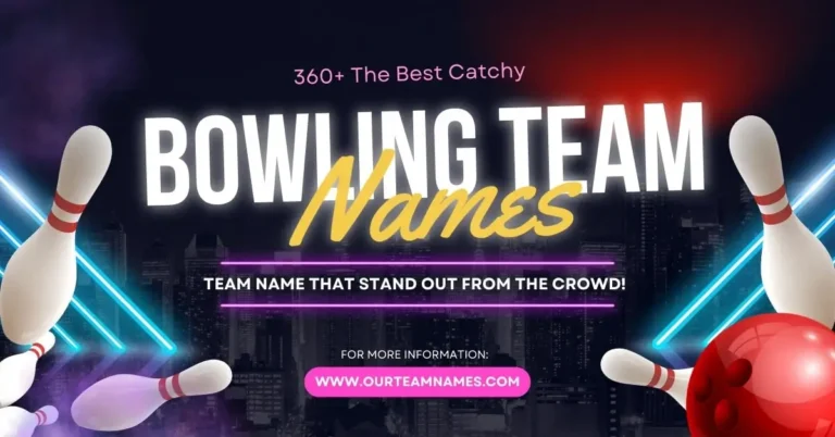 360+ The Best Catchy Bowling Team Names for Your Next Strike