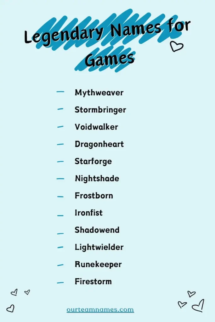 390+ The Best Gaming Names for Team, including Legendary, Unique, Cool, and Funny options, perfect for Pro Gaming Team Names at ourteamnames.com