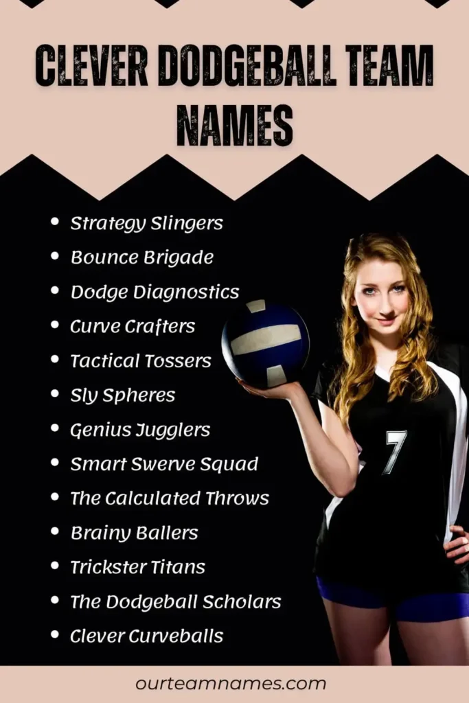 explore dodgeball team names: from good to awesome, unique, cute, and movie-inspired, to Christmas, dirty, and cool & catchy at ourteamnames.com #Dodgeball #TeamNames #Unique #Cute #CoolCatchy