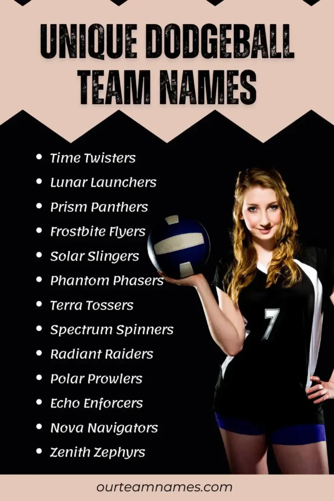 explore dodgeball team names: from good to awesome, unique, cute, and movie-inspired, to Christmas, dirty, and cool & catchy at ourteamnames.com #Dodgeball #TeamNames #Unique #Cute #CoolCatchy