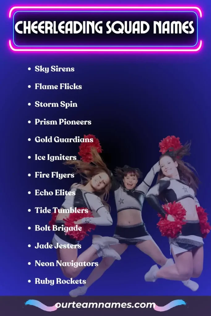 explore how to elevate your cheer with our unique team names and generator, perfect for youth, all-star squads, and those seeking cool, funny names. #CheerSquad #TeamSpirit #YouthCheer #AllStarCheer #CreativeNames at ourteamnames.com