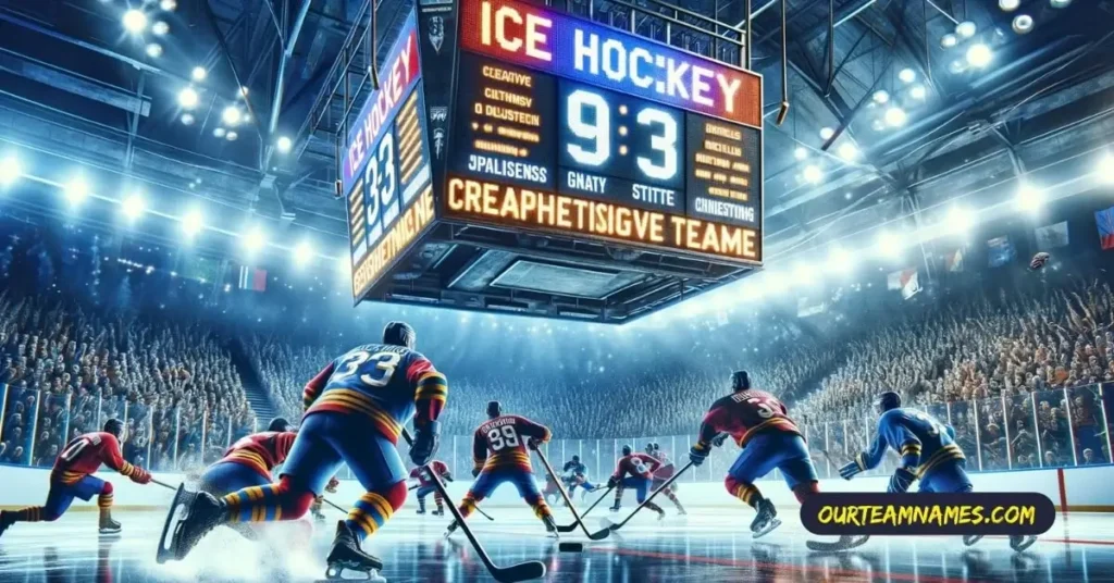 explore the world of hockey team names at ourteamnames.com, where creativity meets the ice. #Hockey #TeamNames #SportsBranding #IceHockey #CreativeNames