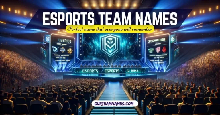 200+ Best Unique Esports Team Names Ideas for Victory