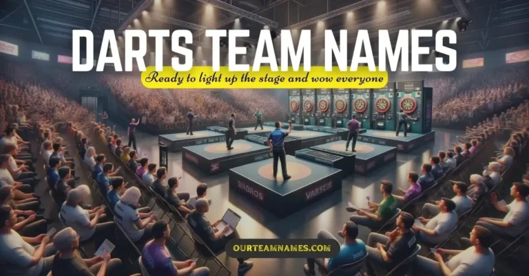 235+ The Best Darts Team Names List That Are Hilarious, Catchy & Unique