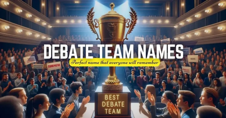 220+ Creative And Funny Debate Team Names Ideas to Remember