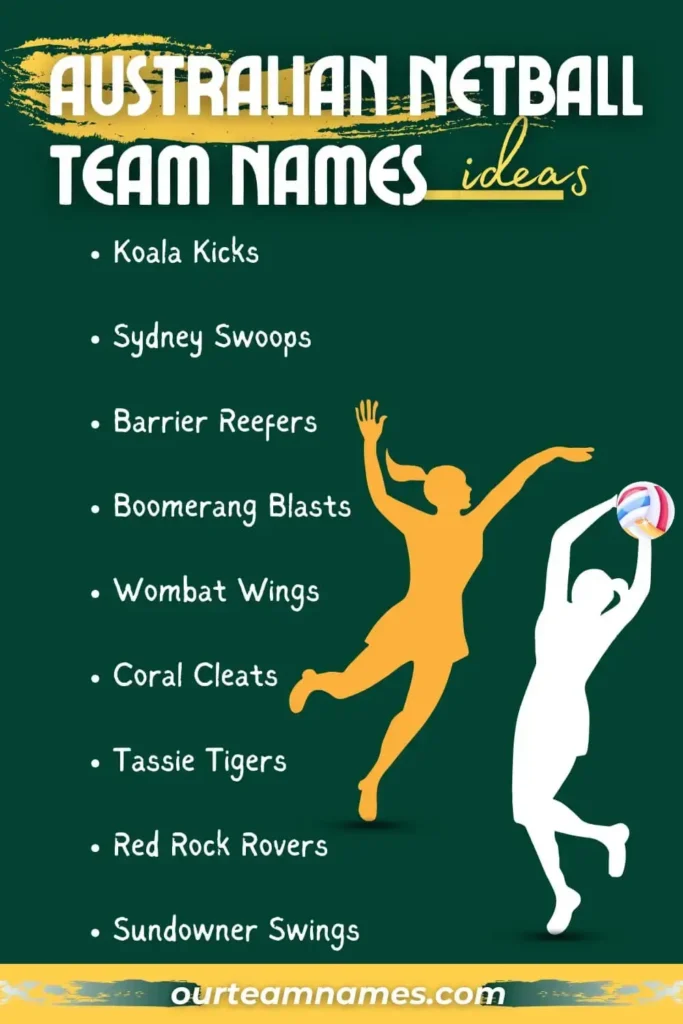 Spark creativity with our unique, cool, funny, national, and green options! Find your perfect match with our netball team names generator. #NetballTeamNames #FunnyNetballNames #UniqueTeamNames #NetballTeamGenerator #ourteamnames