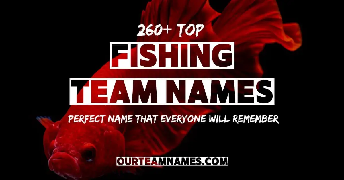 a group of friends on a boat proudly displaying their fishing team names, surrounded by a beautiful lake. #FishingTeamNames #Fishing #TeamFishingNames #CatchyFishingNames #SaltwaterFishingTeamNames