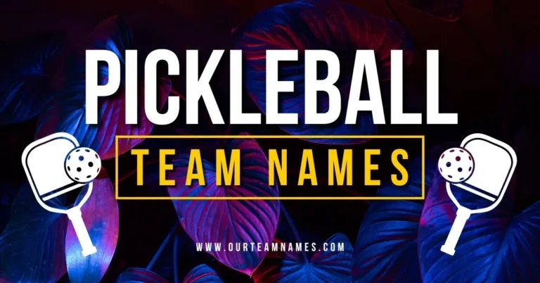 explore creative and funny pickleball team names ideas at ourteamnames.com #pickleball #teamnames #funny #unique #couples