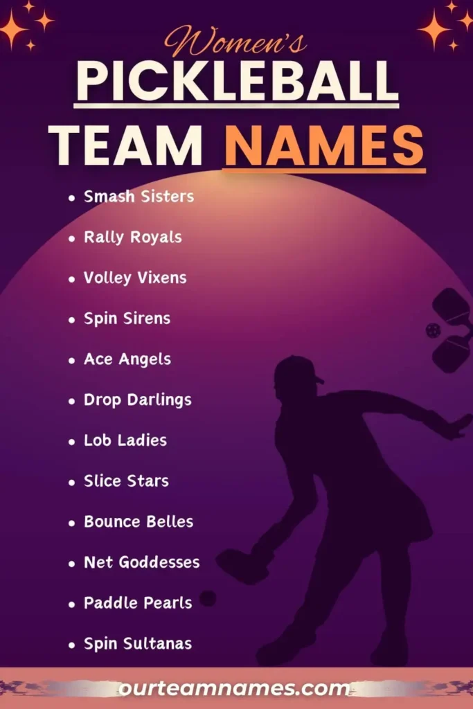 explore creative and funny pickleball team names ideas at ourteamnames.com #pickleball #teamnames #funny #unique #couples