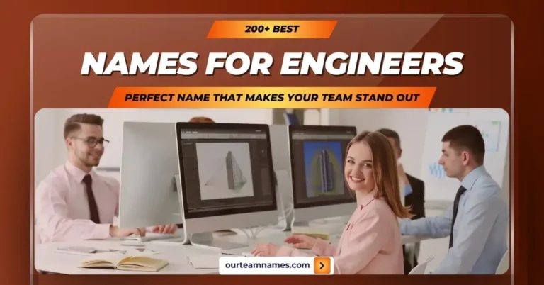 unique names for engineers ideas at ourteamnames.com. #engineering #teamnames #creative #funny #coolnames