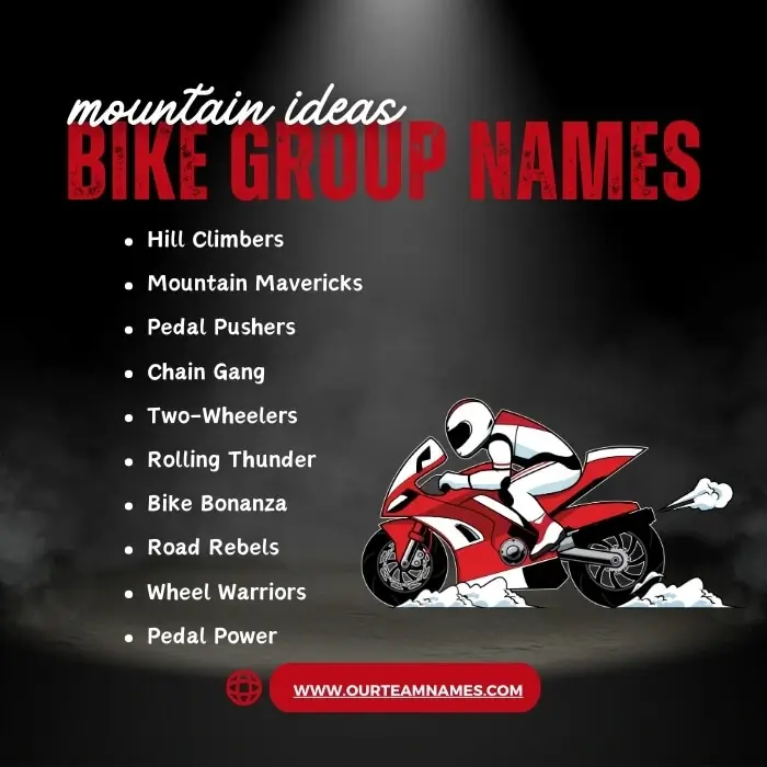 Catchy Biker Group Names: Cool Ideas for Your Motorcycle Club