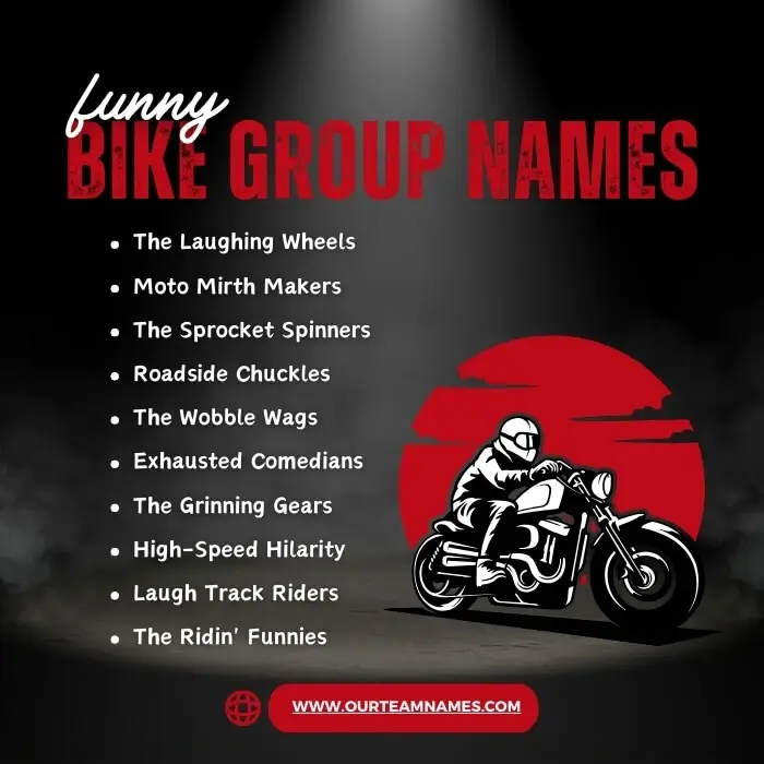 Catchy Biker Group Names: Cool Ideas for Your Motorcycle Club