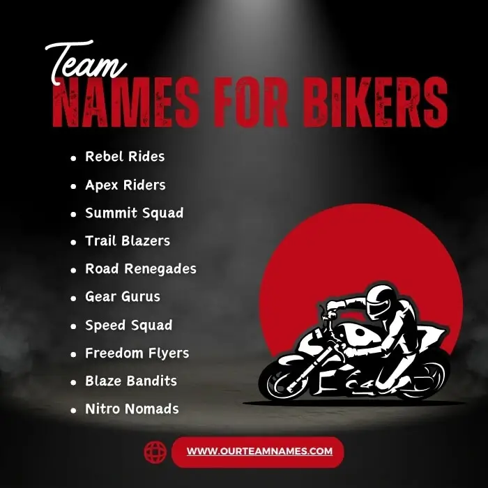 Catchy Biker Group Names: Cool Ideas for Your Motorcycle Club