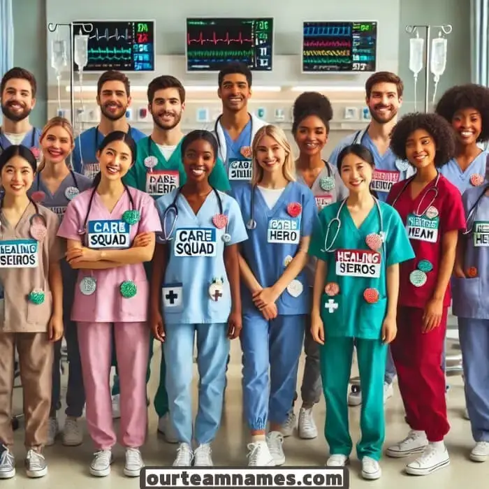 Explore the best Nursing Group Names with creative, funny, unique, cool ideas for students, and team chats. Find your perfect nursing name today!